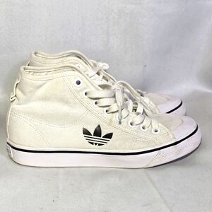 Adidas Nizza Originals High Top Canvas Shoes Men's size 7